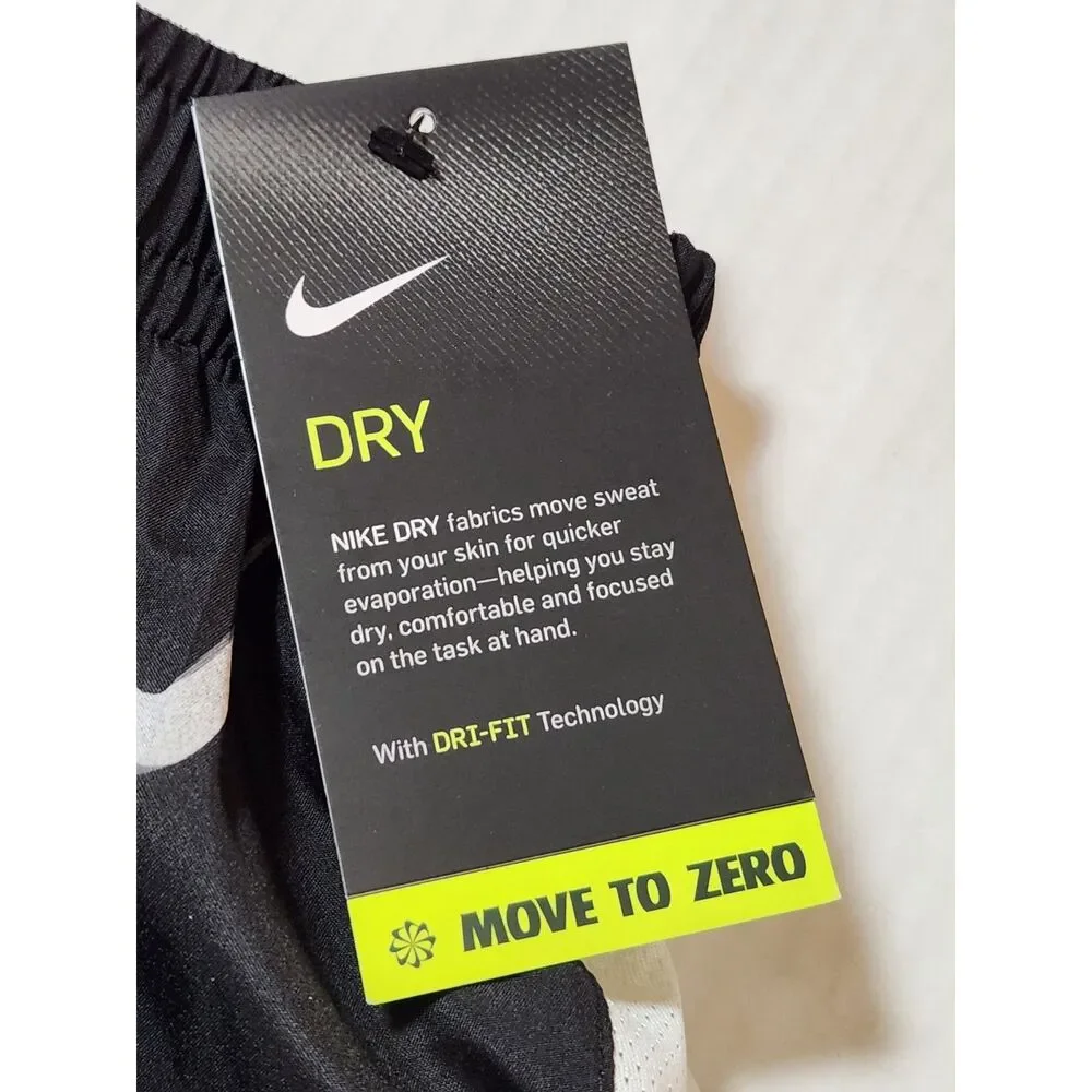 Nike Youth Dri‑Fit Athletic Running Shorts Girls Medium NWT – Black Standard Fit